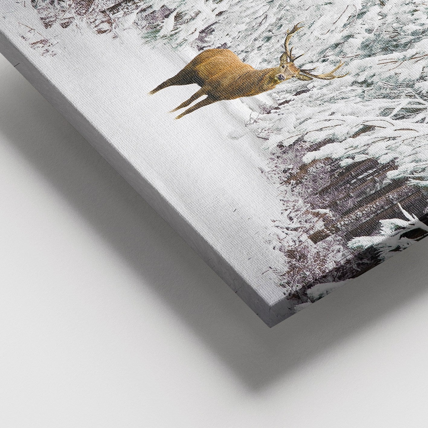 Quadro em Tela 100% Canvas Multicor com Moldura de Madeira (3–4 cm), 100x140 cm