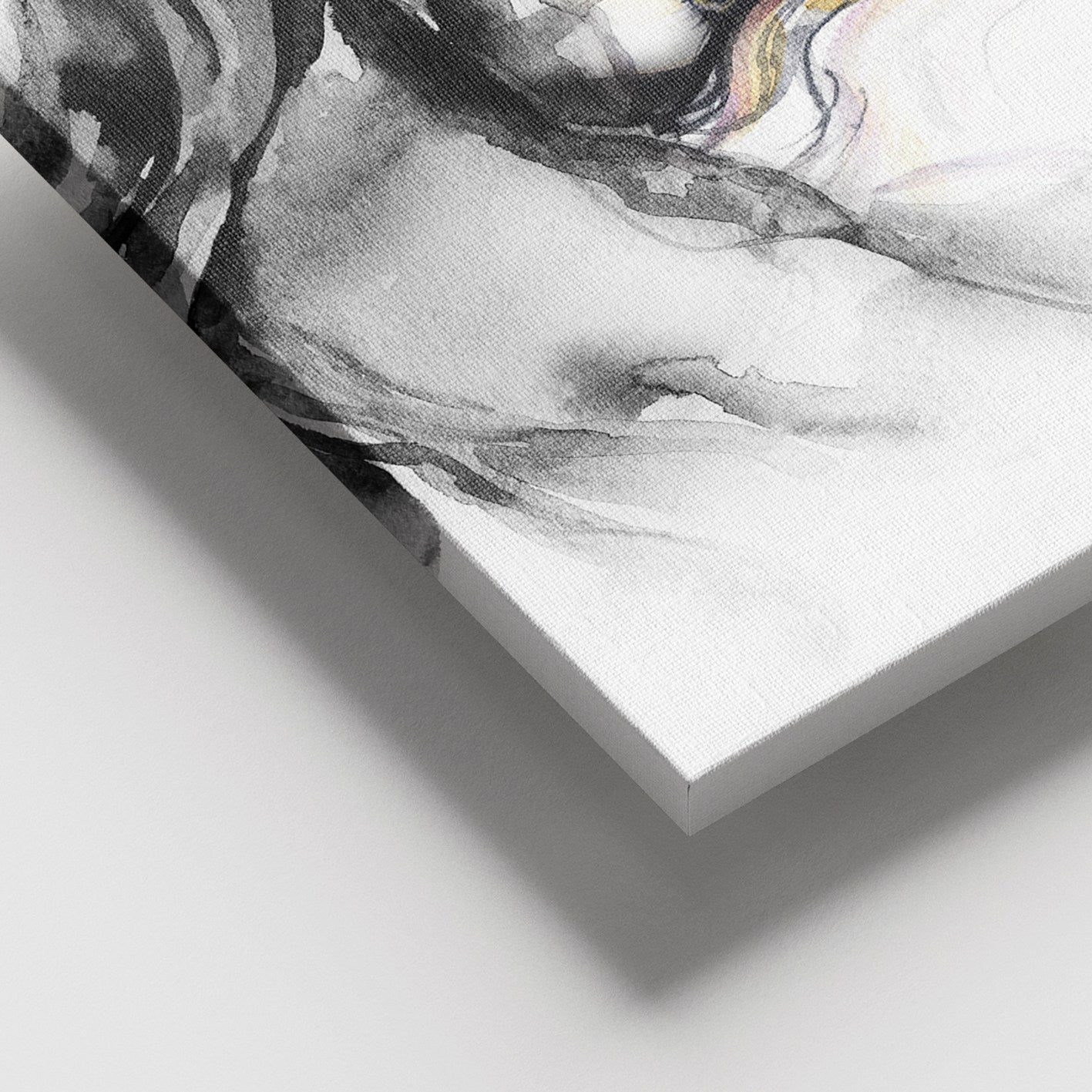 Quadro em Tela Decorativa Multicolor 100x140 cm – Canvas 100% com Moldura de Madeira 3-4 cm (DEV02796100140)