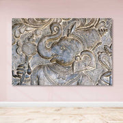 Tela Decorativa Multicolor 100 x 140 cm, 100% Canvas, Moldura de Madeira 3–4 cm