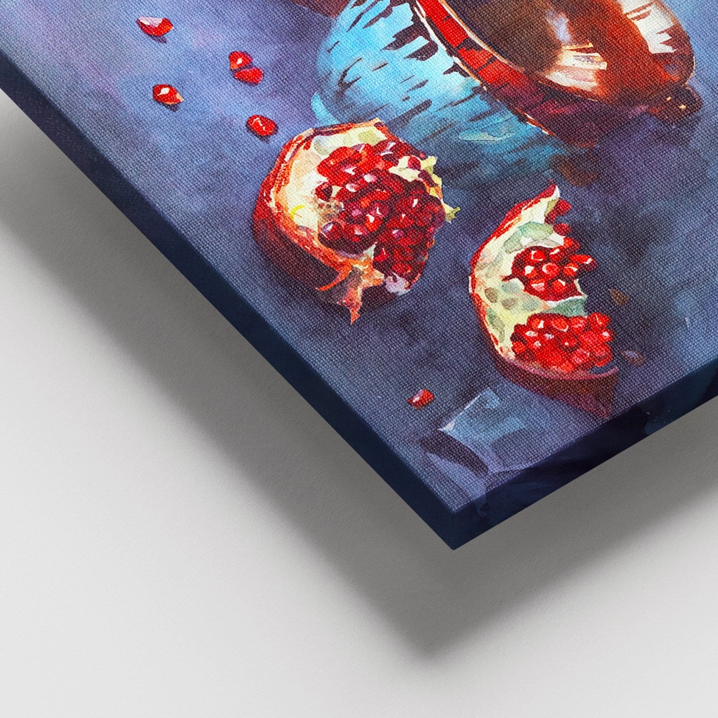 Quadro em Tela Decorativo Multicolor 100x140 cm – Canvas 100% com Moldura de Madeira 3–4 cm