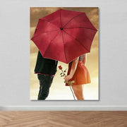 Pintura em Tela Decorativa Multicolor 100x140 cm, 100% Tela, com Moldura de Madeira