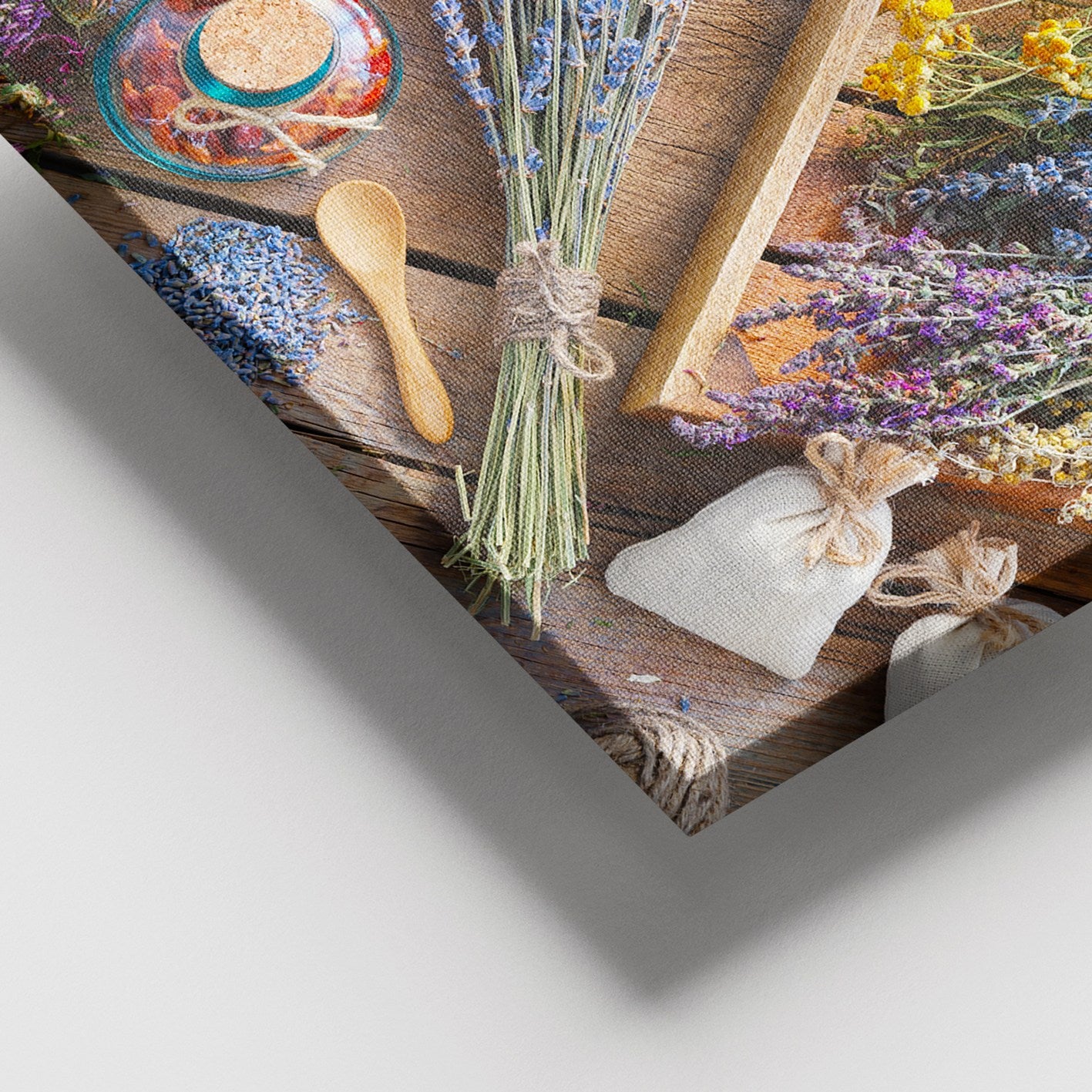 Quadro Decorativo em Tela 100% Canvas 100x140 cm, Multicolor, com Moldura de Madeira 3–4 cm – DEV02804100140