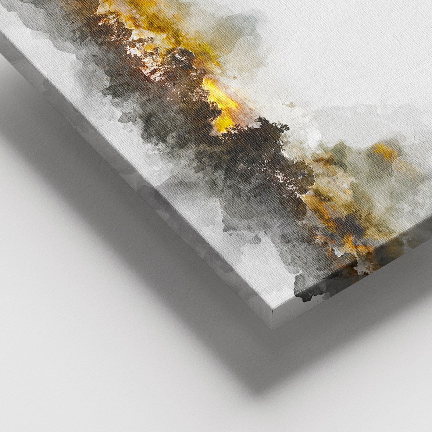 Quadro Decorativo em Canvas Multicolor 100% com Moldura 100% Madeira (100 x 140 cm, 3–4 cm)