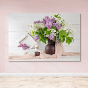 Tela Decorativa Multicolor com Moldura de Madeira 3–4 cm, 100 x 140 cm