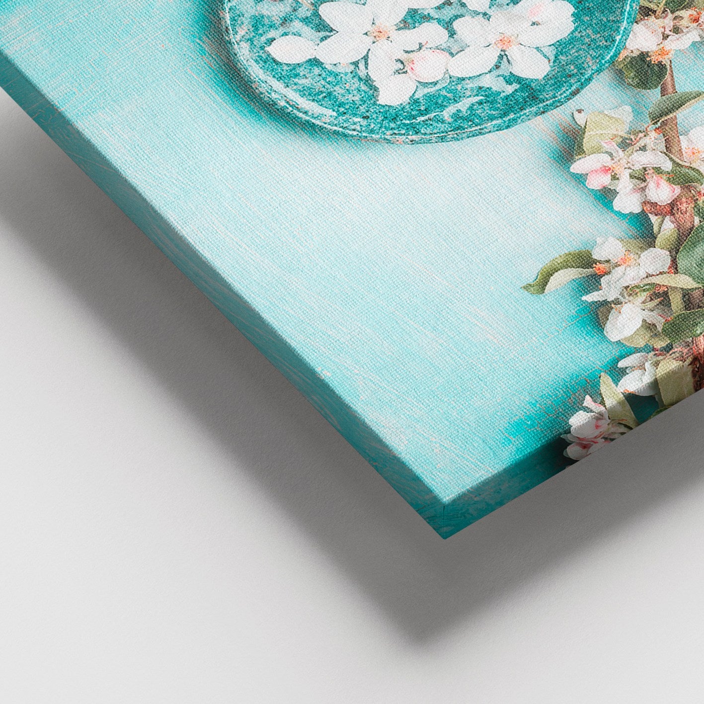 Quadro em Tela Decorativa Multicolorido 100x140 cm – Canvas 100% com Moldura de Madeira (3-4 cm)