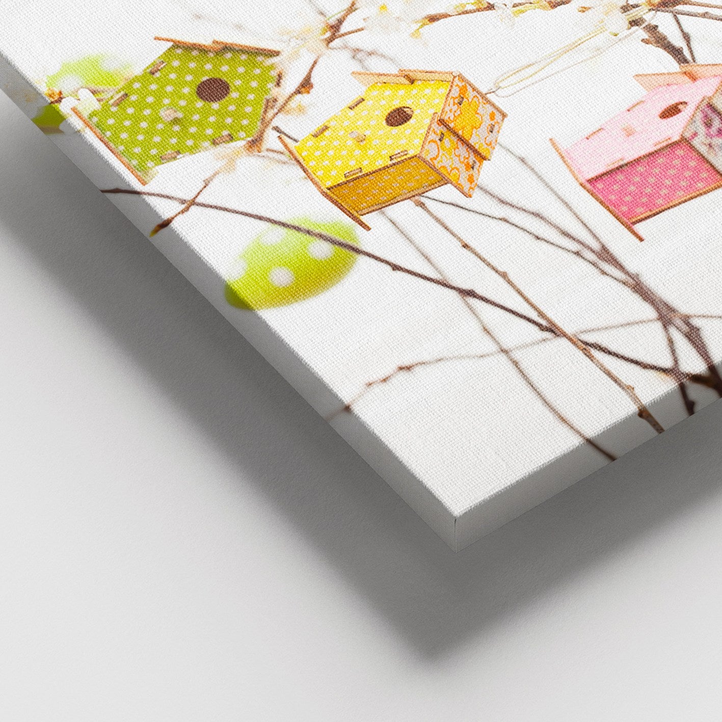 Tela Canvas Decorativa Multicolor 100x140 cm – 100% Tela, Moldura 100% Madeira (3–4 cm)