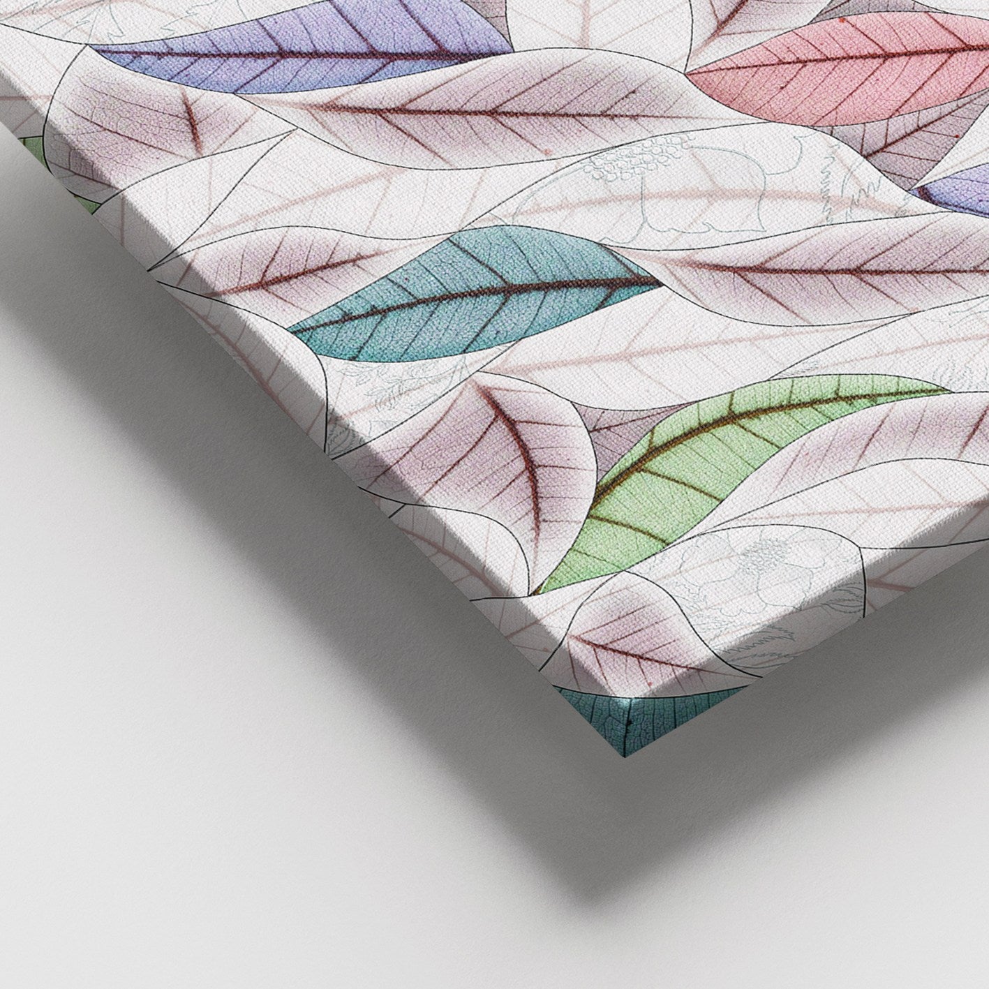 Quadro Decorativo em Tela 100 x 140 cm – 100% Canvas, Moldura de Madeira (3–4 cm), Multicolorido