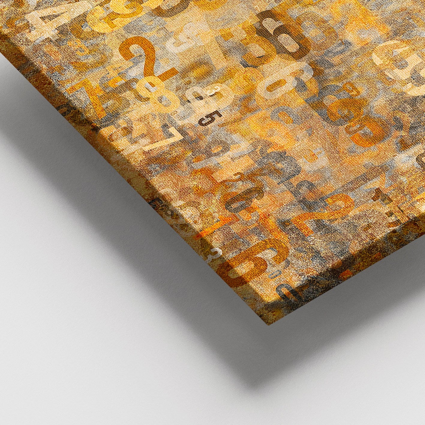 Tela Decorativa Multicolor 100x140 cm – 100% Canvas com Moldura de Madeira (3–4 cm)