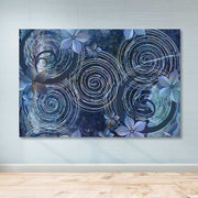 Quadro Decorativo em Tela Multicolor 100 x 140 cm — 100% Canvas, Moldura de Madeira 3–4 cm