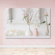 Tela Decorativa em Canvas Multicolor com Moldura de Madeira (3–4 cm), 100 x 140 cm