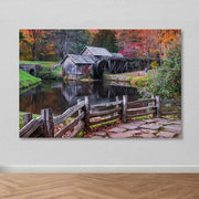 Quadro em Tela Decorativo Multicolorido 100 x 140 cm | Tela 100% com Moldura de Madeira (3-4 cm)