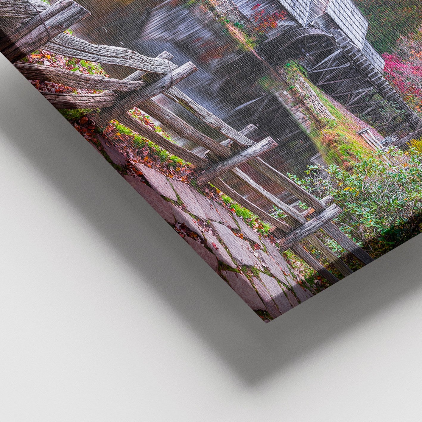 Quadro em Tela Decorativo Multicolorido 100 x 140 cm | Tela 100% com Moldura de Madeira (3-4 cm)