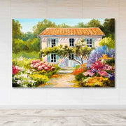 Quadro em Tela Canvas Multicolor com Moldura de Madeira 100 x 140 cm