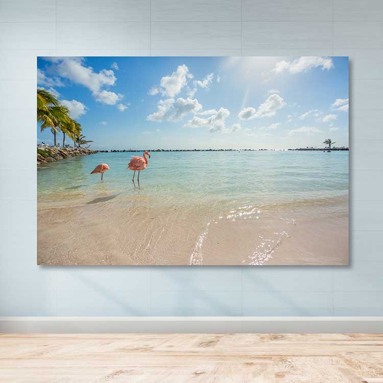 Quadro Decorativo em Tela 100% Canvas 100x140 cm Multicolor com Moldura 100% Madeira (3-4 cm) – DEV02871100140
