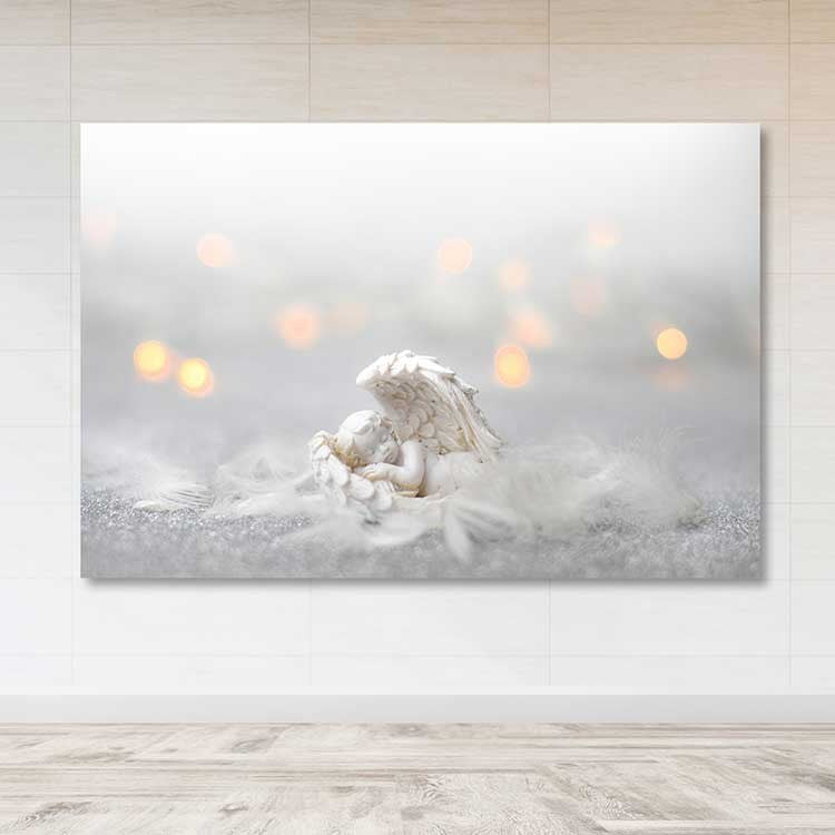 Quadro em Tela Decorativa Multicolor 100x140 cm, 100% Tela, Moldura de Madeira (3-4 cm)