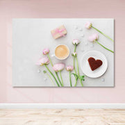 Tela Decorativa Multicolor em Canvas 100x140 cm, Moldura de Madeira (3–4 cm)