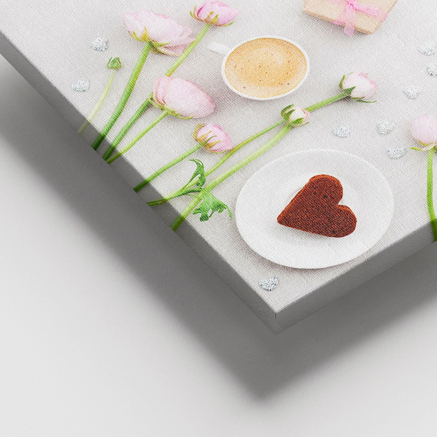 Tela Decorativa Multicolor em Canvas 100x140 cm, Moldura de Madeira (3–4 cm)