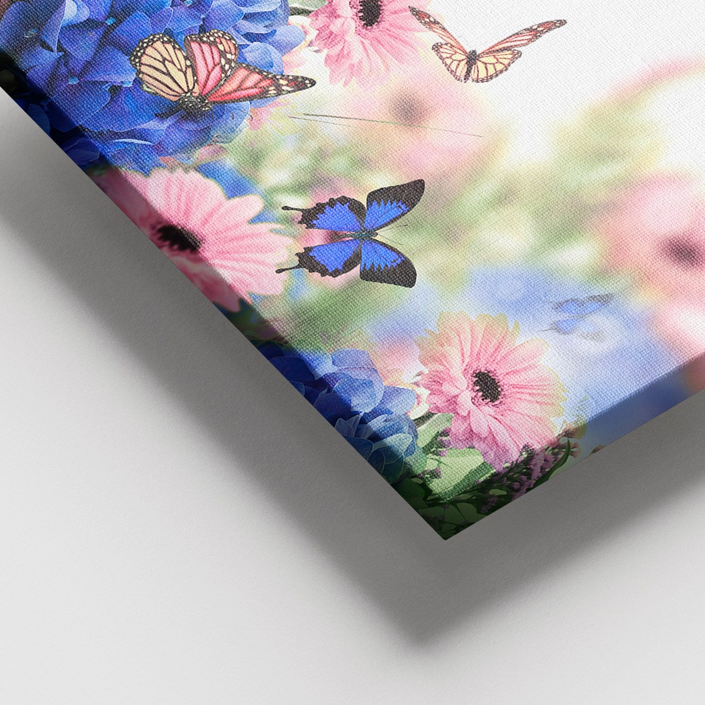 Quadro em Tela de Canvas Multicolorido com Moldura de Madeira (3–4 cm) – 100 x 140 cm