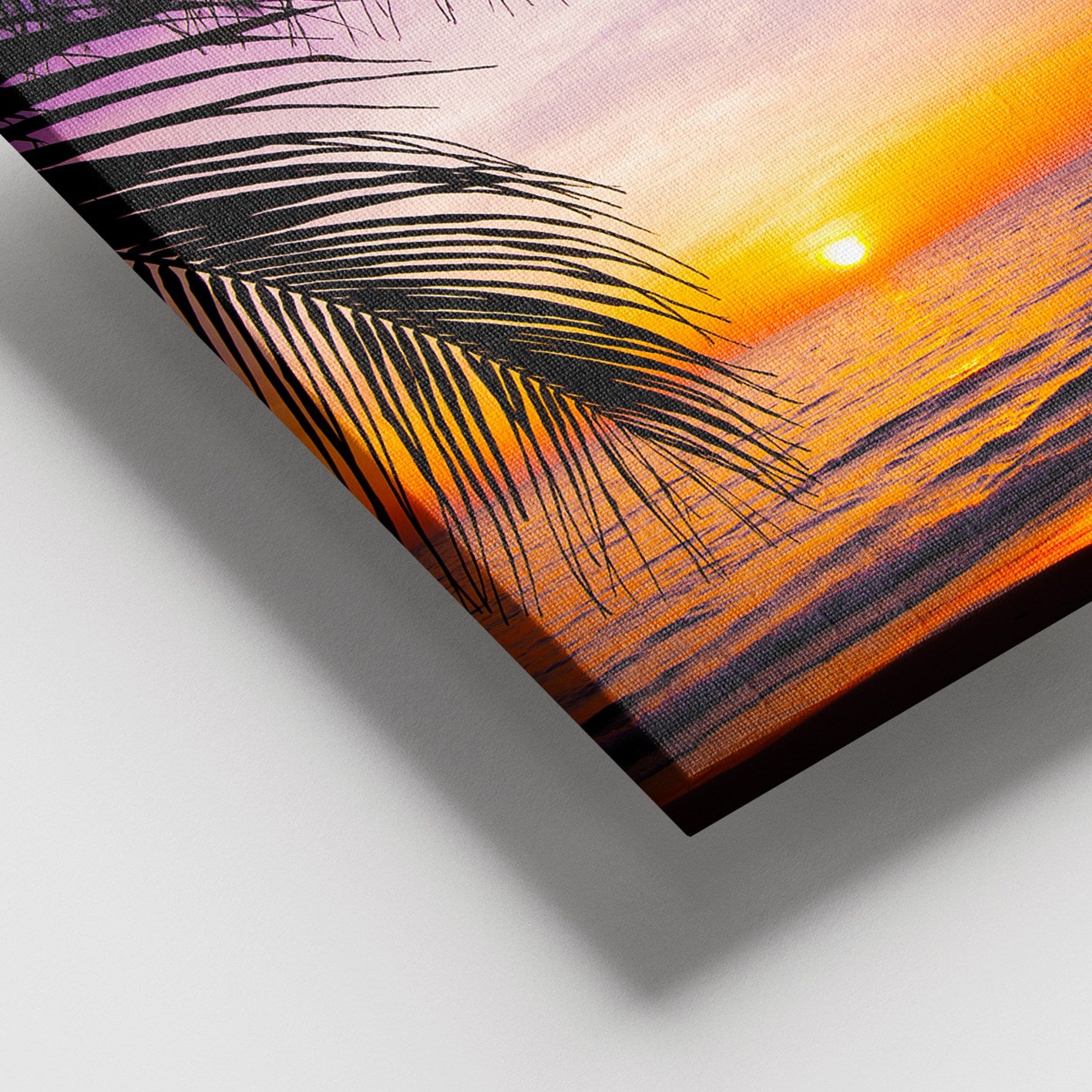 Tela Decorativa 100% Canvas Multicolorido 100x140 cm com Moldura de Madeira (3–4 cm) – DEV02886100140