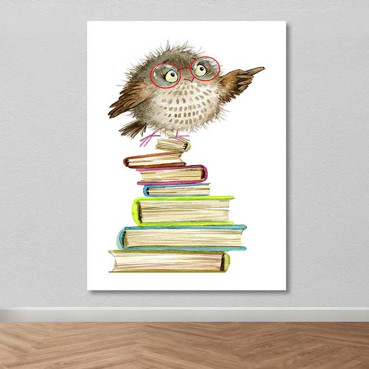 Quadro em Tela Decorativo Multicolor 100 x 140 cm, 100% Tela, Moldura de Madeira (3–4 cm)