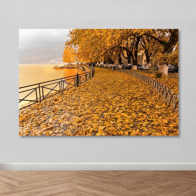 Quadro Decorativo em Tela 100% Canvas Multicolor com Moldura de Madeira (3-4 cm), 100 x 140 cm — DEV02903100140