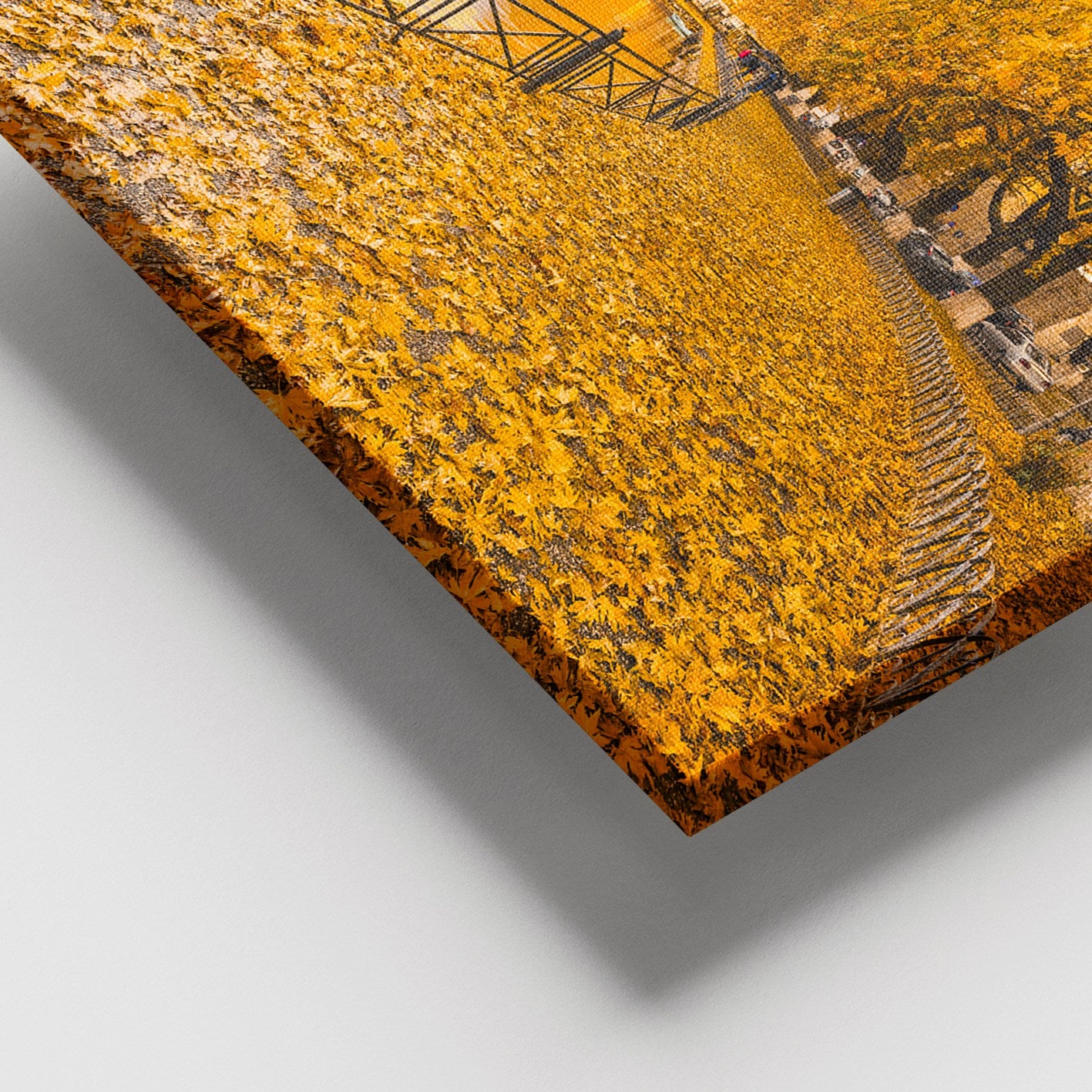 Quadro Decorativo em Tela 100% Canvas Multicolor com Moldura de Madeira (3-4 cm), 100 x 140 cm — DEV02903100140