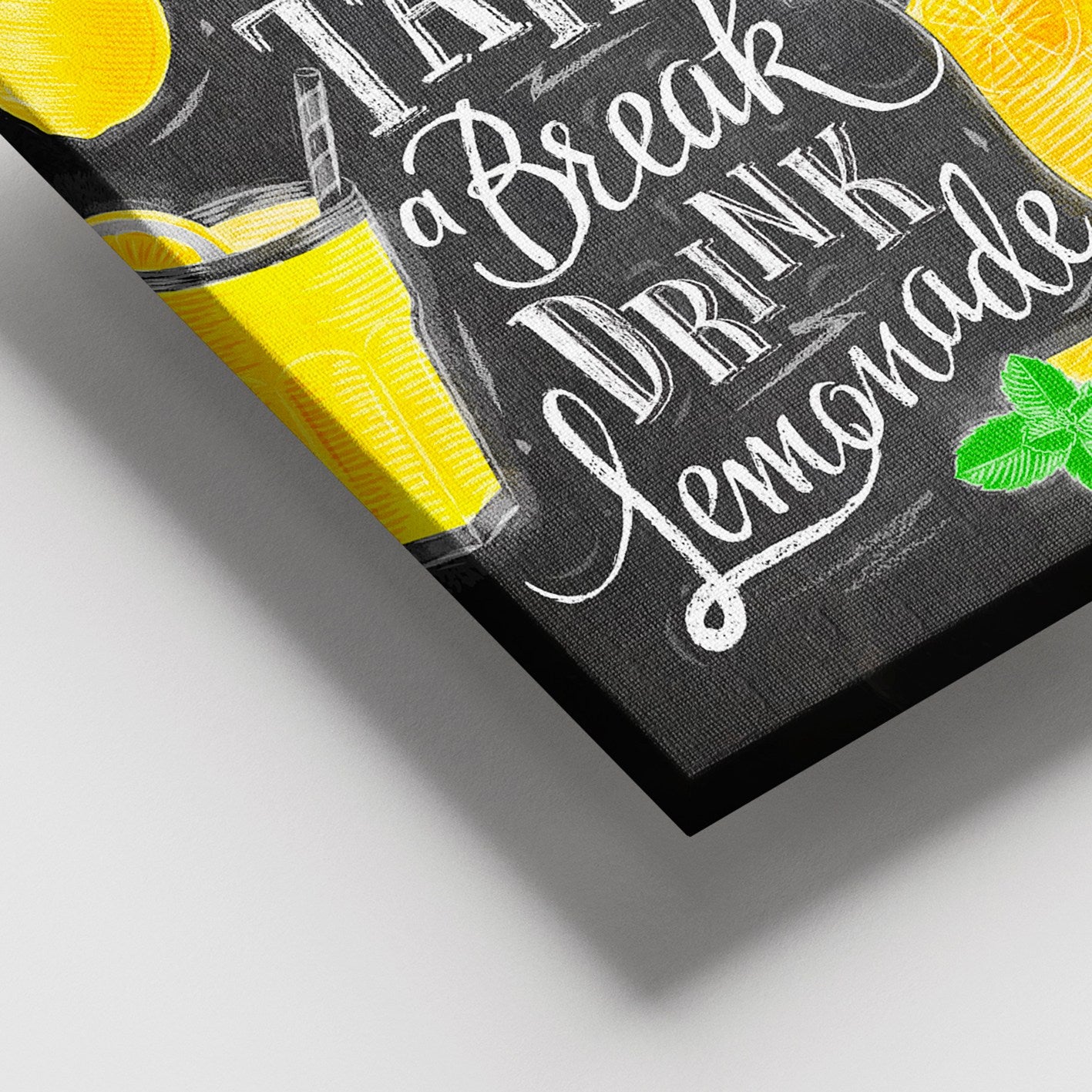 Quadro em Tela Decorativa Multicolor 100x140 cm – 100% Canvas com Moldura 100% Madeira (3–4 cm)