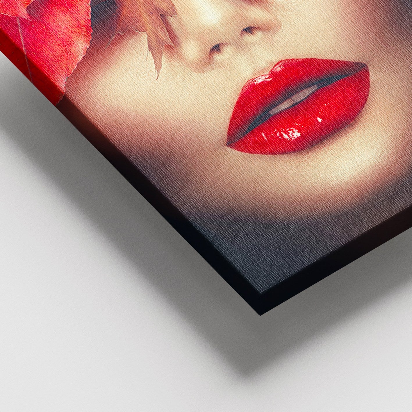 Quadro em Tela Decorativa Multicolor 100x140 cm com Moldura 100% Madeira (3–4 cm) – Tela 100% Canvas, 3,8 kg