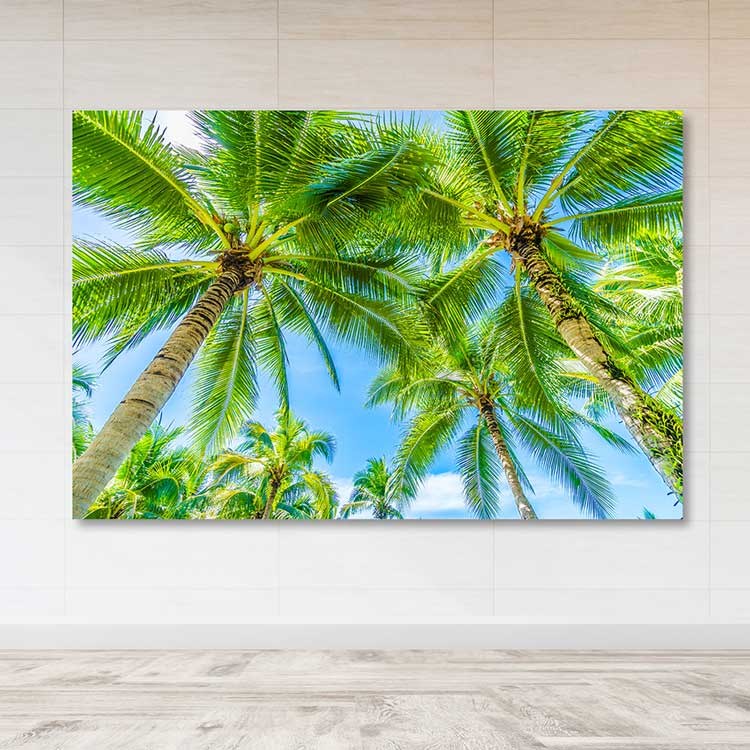 Tela Decorativa Multicolor 100x140 cm em Canvas com Moldura de Madeira (3–4 cm)