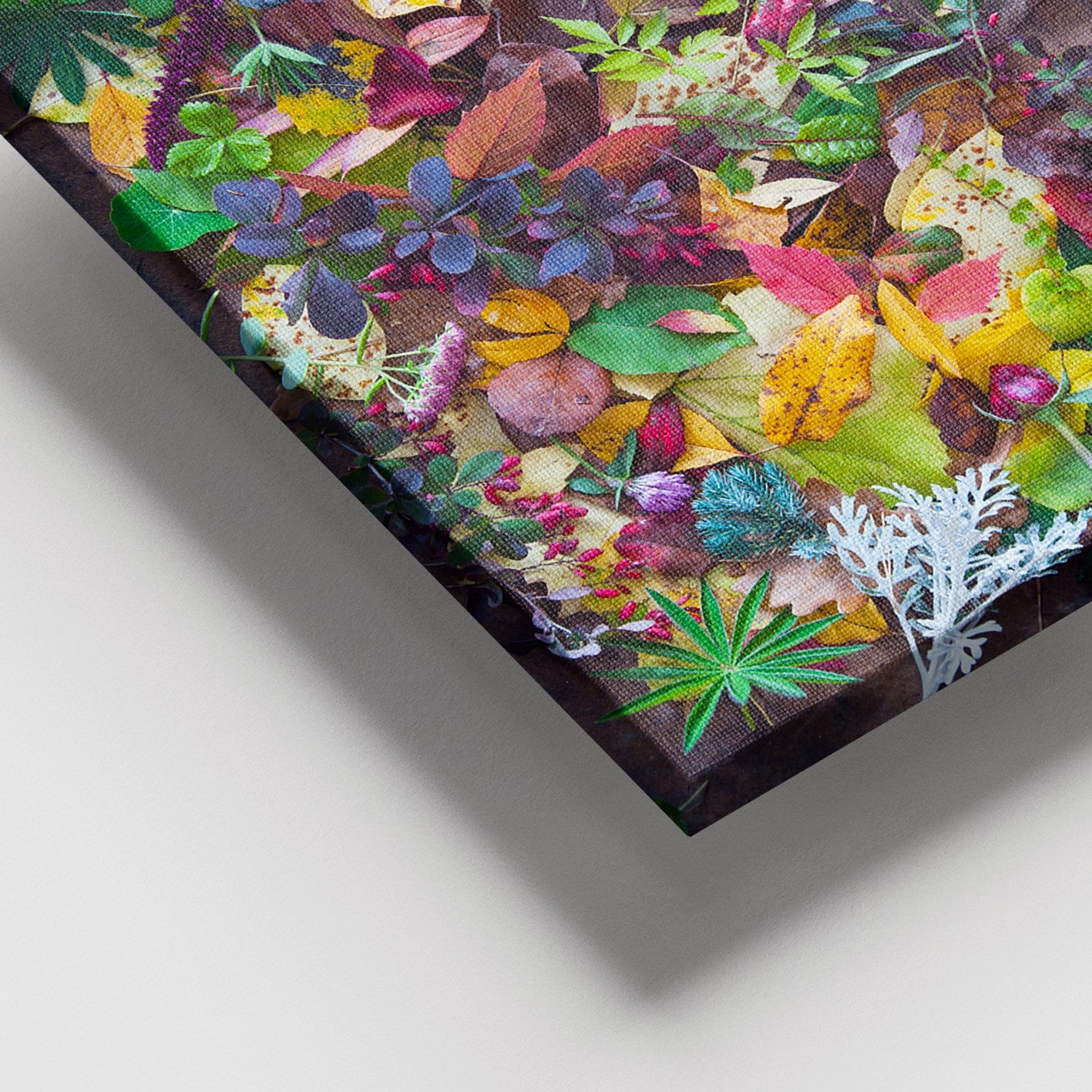 Tela Decorativa Multicolorida 100 x 140 cm em 100% Canvas com Moldura de Madeira (3–4 cm)