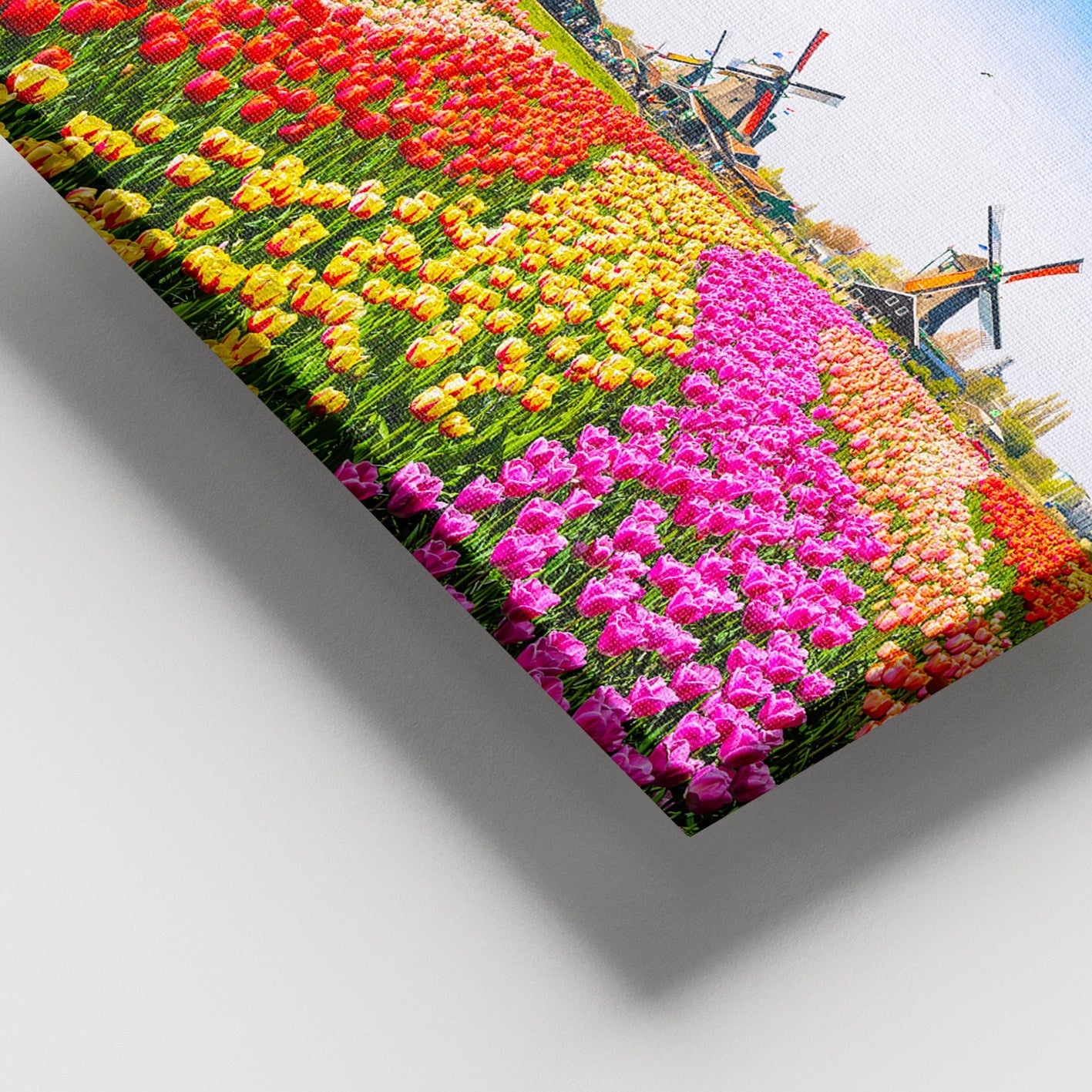 Quadro em Tela Decorativo Multicolor 100x140 cm – 100% Canvas com Moldura de Madeira (3–4 cm)