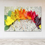 Tela Decorativa Multicolor 100x140 cm com Moldura de Madeira (Espessura 3–4 cm)