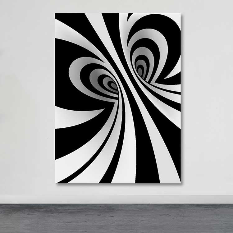 Tela Decorativa Multicolor 100x140 cm em Canvas 100% com Moldura de Madeira (3–4 cm)