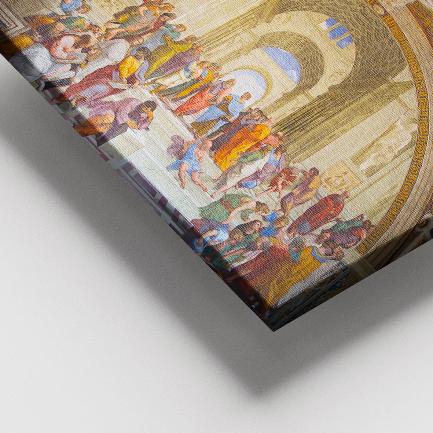 Quadro em Tela Decorativa Multicolor 100x140 cm, 100% Canvas, Moldura de Madeira 3–4 cm