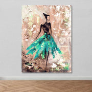 Quadro em Tela Decorativa Multicolor 100 x 140 cm — Canvas 100% com Moldura de Madeira (3–4 cm)