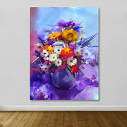 Tela Decorativa Multicolorida 100x140 cm — Canvas 100% com Moldura de Madeira (3–4 cm)