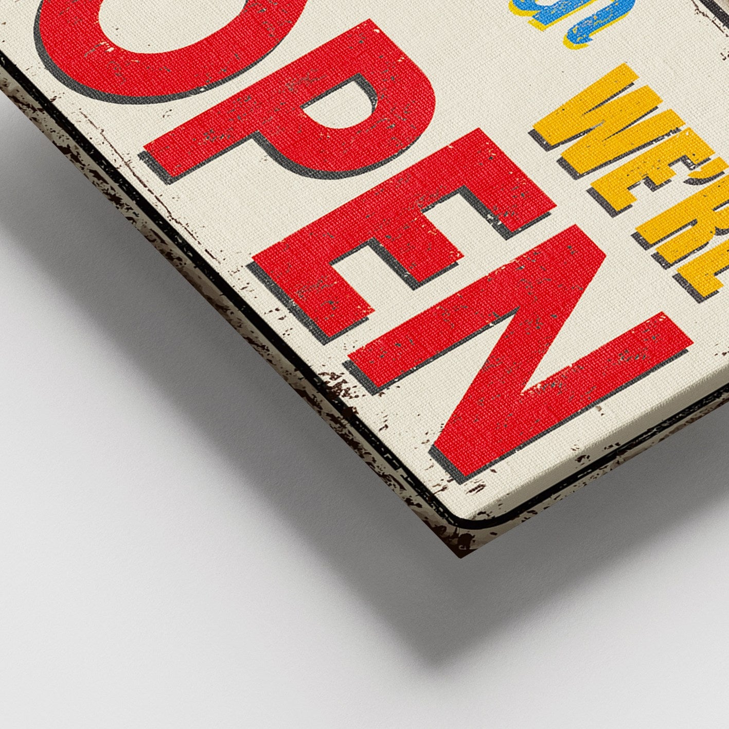 Quadro Decorativo em Tela (Canvas) Multicolor com Moldura de Madeira 3-4 cm – 100 x 140 cm