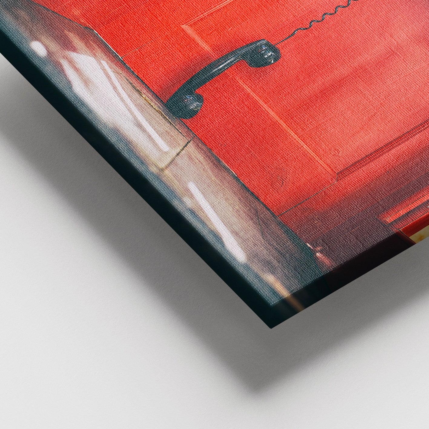 Quadro em Tela Decorativa Multicolor 100x140 cm – 100% Tela, Moldura 100% Madeira (3–4 cm)