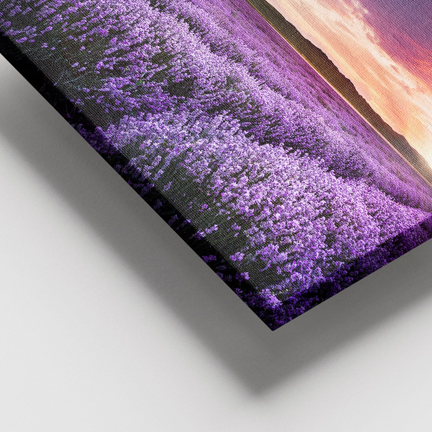 Quadro em Tela Decorativo Multicolor 100x140 cm com Moldura de Madeira (3-4 cm) – 100% Canvas