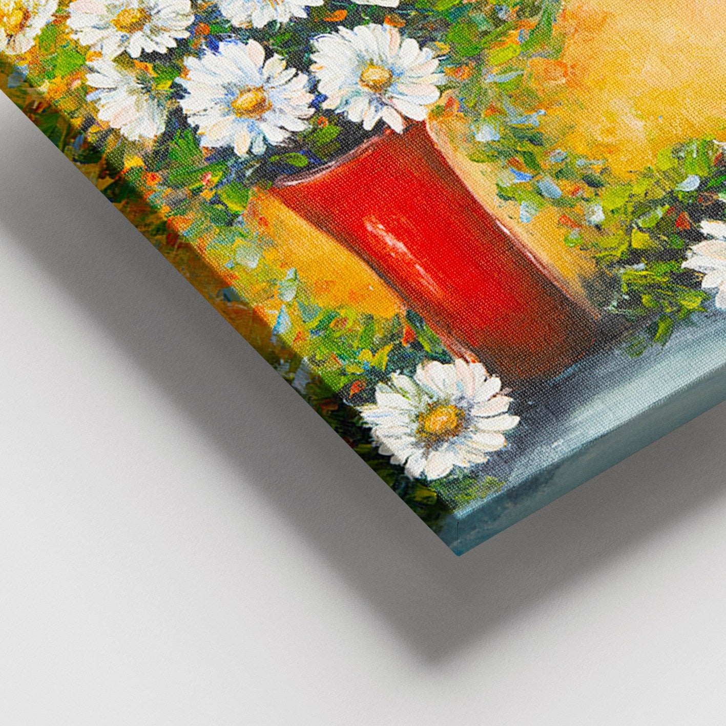 Quadro Decorativo em Tela Multicolor 100x140 cm – 100% Canvas com Moldura de Madeira (3–4 cm)