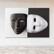 Tela Decorativa Multicolor em 100% Canvas com Moldura de Madeira (3–4 cm) – 100 x 140 cm