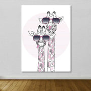 Tela Decorativa em Canvas 100% com Moldura de Madeira (3–4 cm), 100 x 140 cm – Multicolorido