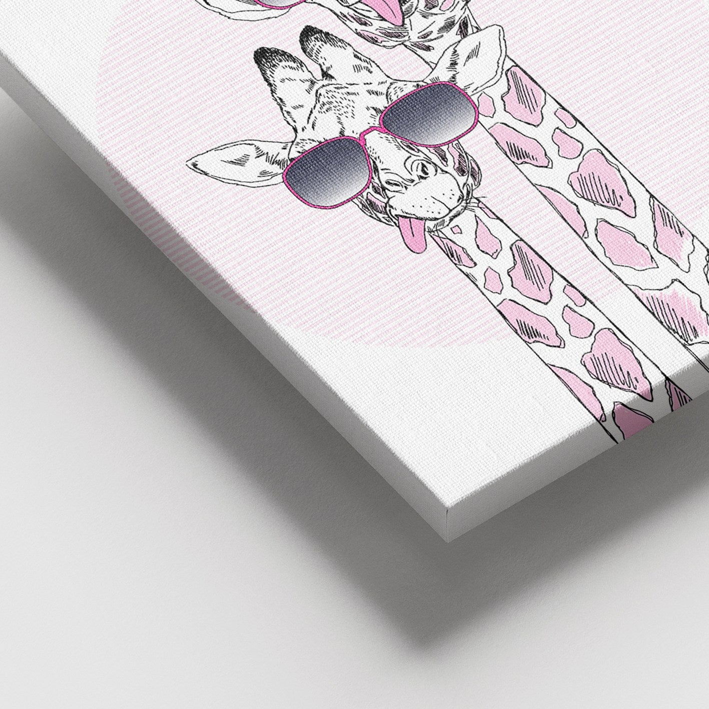 Tela Decorativa em Canvas 100% com Moldura de Madeira (3–4 cm), 100 x 140 cm – Multicolorido