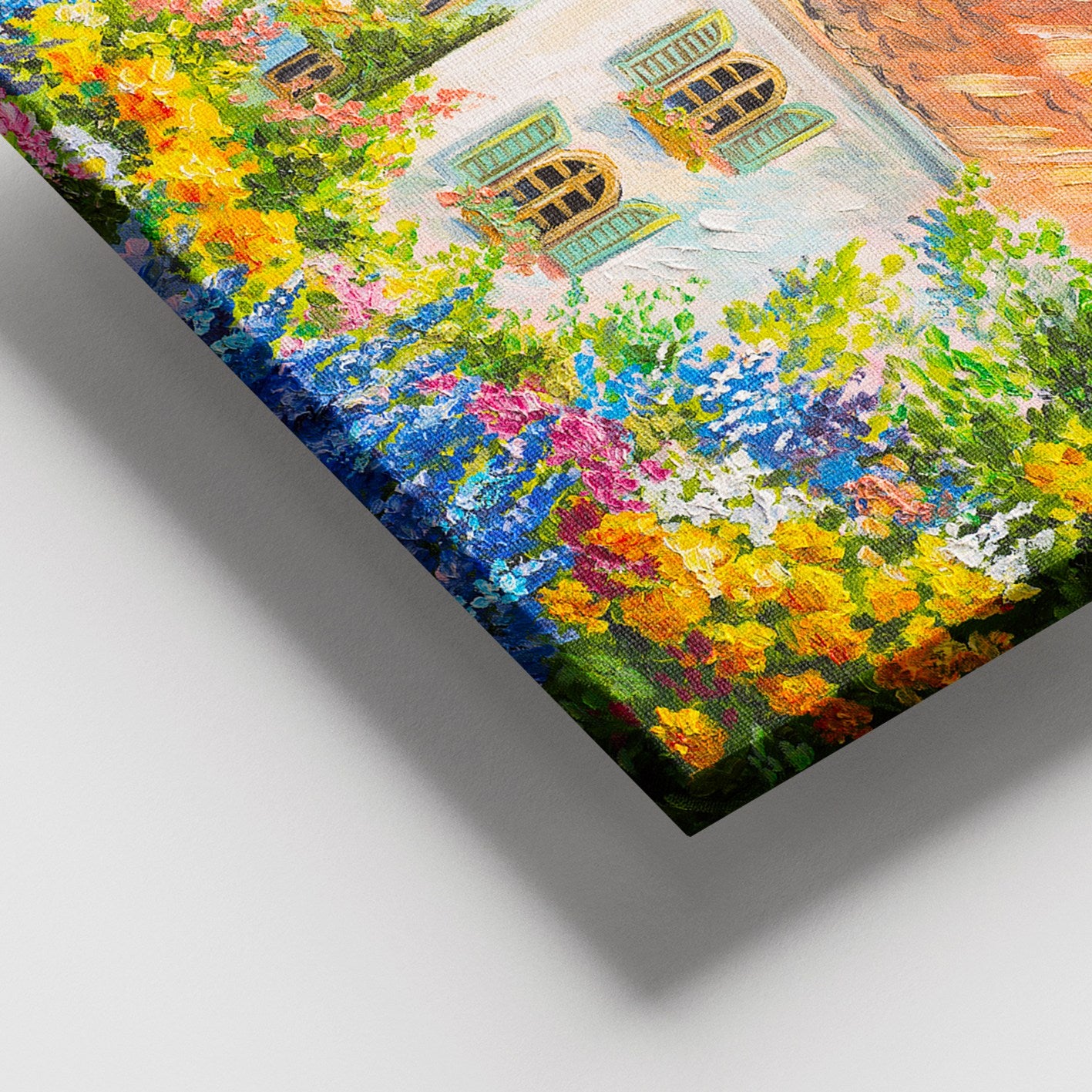 Quadro em Tela Decorativo Multicolor 100x140 cm com Moldura de Madeira (3–4 cm) – 100% Tela, 3,8 kg