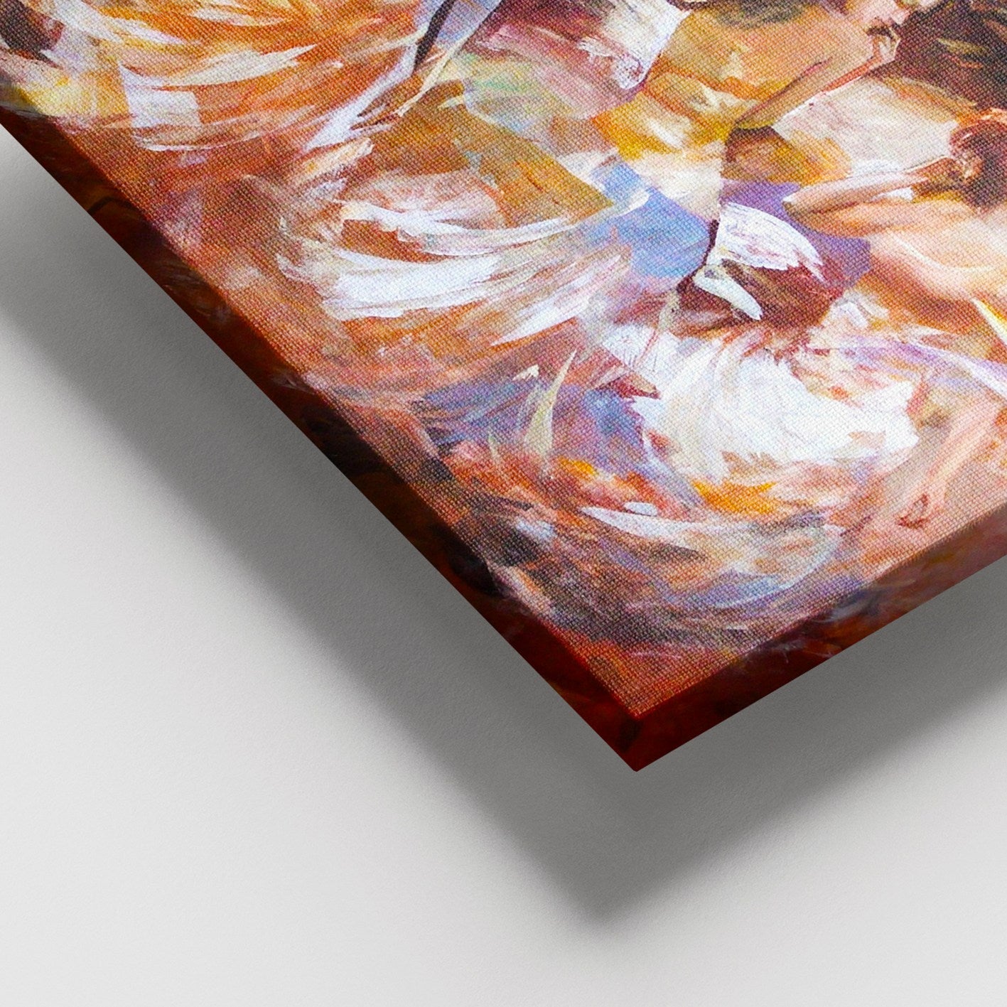 Quadro em Tela Decorativo Multicolor 100x140 cm — Canvas 100% com Moldura de Madeira (3–4 cm)