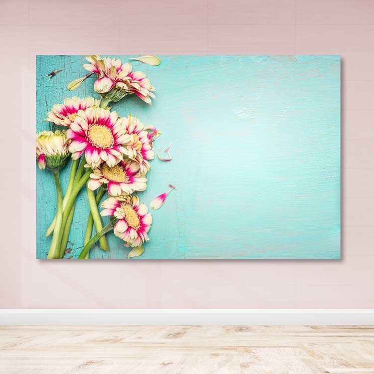 Quadro em Tela Decorativa Multicolor 100x140 cm – 100% Canvas com Moldura de Madeira (3–4 cm) – DEV03005100140