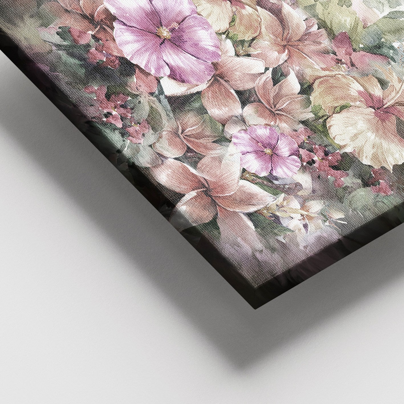 Quadro Decorativo em Tela Multicolor 100x140 cm | Canvas 100% com Moldura de Madeira (3–4 cm)