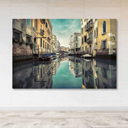 Quadro em Tela Decorativa Multicolor 100x140 cm — 100% Canvas com Moldura 100% Madeira (3–4 cm)