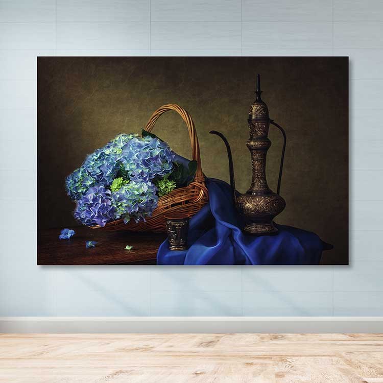 Quadro Decorativo em Tela 100% Canvas, Multicolor, Moldura de Madeira 3-4 cm, 100 x 140 cm (Ref. 205DNT2007)