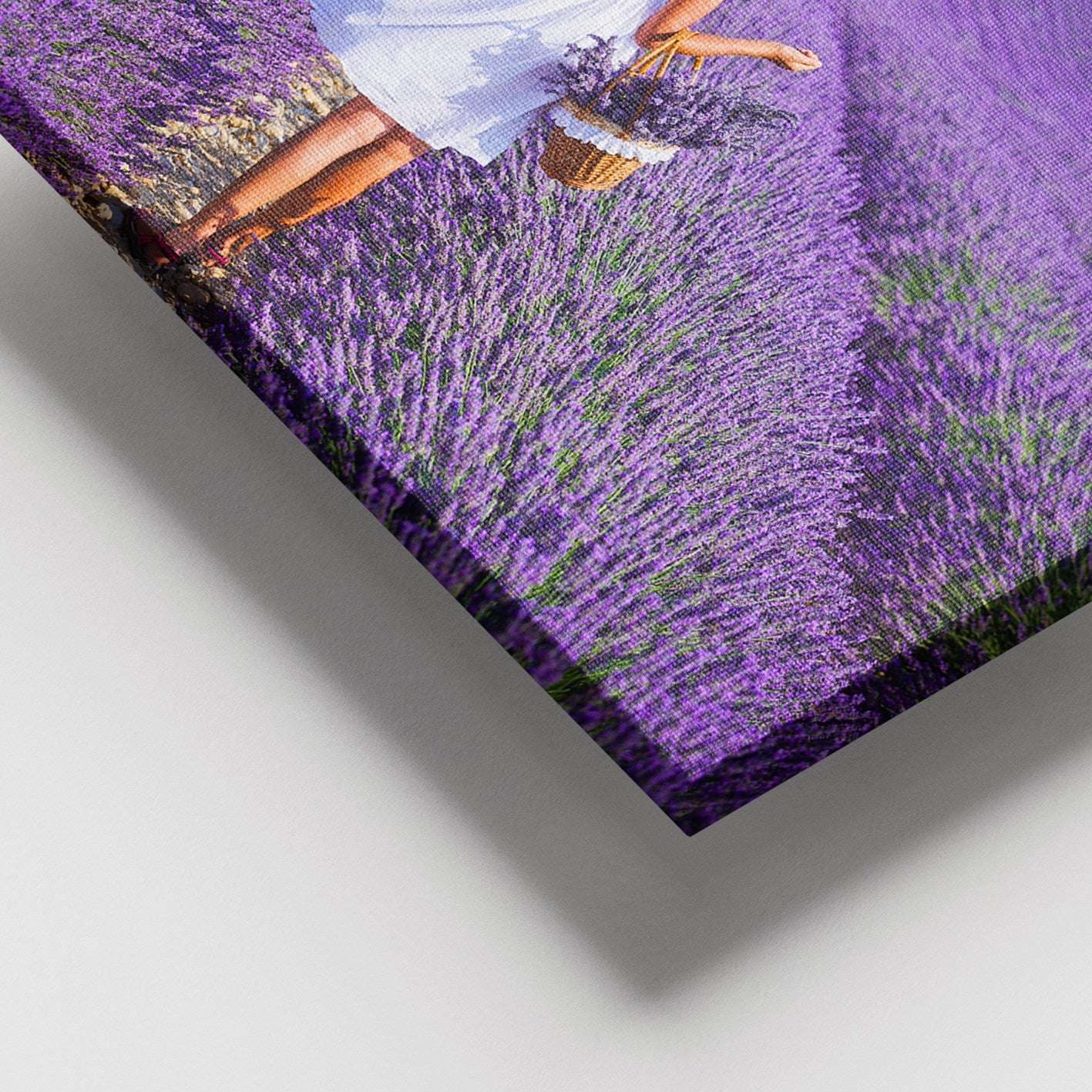 Quadro em Tela Decorativo Multicolorido 100 x 140 cm – 100% Canvas, Moldura de Madeira 3-4 cm